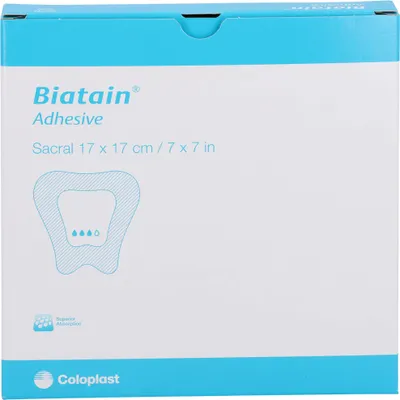 Image de Pansement mousse Biatain sacrum 17x17 cm 5 pces