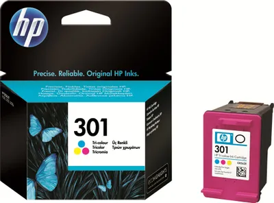 Produktbild von HP DeskJet 301 - Tintenpatrone Original - 3-/4-Farb-Patrone, Cyan, Magenta, Yellow - 3 ml