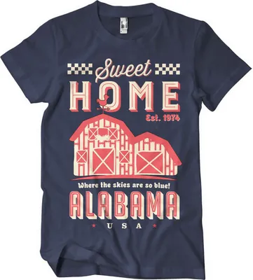 Produktbild von Sweet Home Alabama T-Shirt - Large - Navy