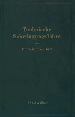 Produktbild von Technische Schwingungslehre