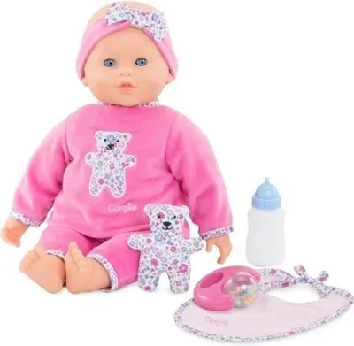 Produktbild von Interaktive Puppe Lucille 42cm, 8 Funktionen, 20 Sounds, 4 Zubehörteile, Vanilleduft, Ab 2 Jahren