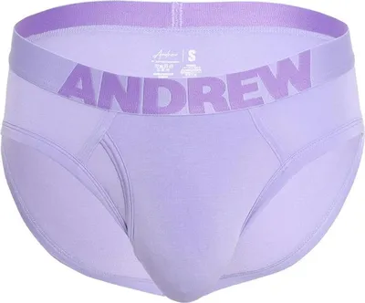 Image de Andrew Christian - Sous-vêtement Slips Hommes - Bespoke Modal Brief Lavender - 1x Taille S