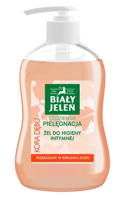 Image de Bialy Jeleń Gel d'hygiène intime hypoallergénique écorce de chêne, 500ml