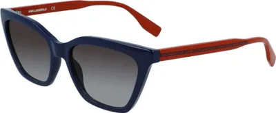 Produktbild von Karl Lagerfeld KL6061S Blue 56/17/145 Damen Sonnenbrillen