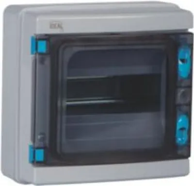 Image de Répartiteur en saillie KDB IP65 S08T Ideal 1x8