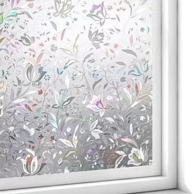 Produktbild von Statische Glasfolie - 50 x 200 cm - Tulp - Lijmvrij