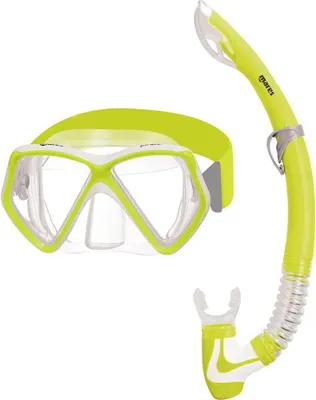 Produktbild von Mares Aquazone Pirate Neon Schnorchelset Durchsichtig,Gelb Durchsichtig,Gelb One Size