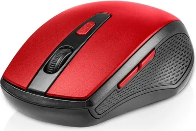 Zdjęcie produktu dla Tracer TRAMYS46750, Po prawej stronie, Optyczny, RF Wireless, 1600 DPI, Czarny, Czerwony