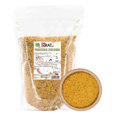 Zdjęcie produktu dla Panierka ziołowa 1kg Brat.pl