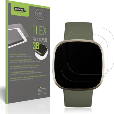 Produktbild von 2x dipos FlexAR Fitbit Versa 3