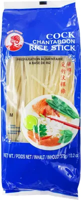 Zdjęcie produktu dla COCK Makaron ryżowy 3 MM 375 GR