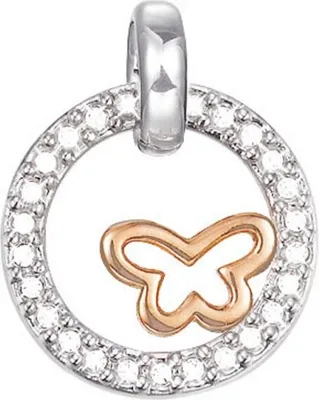Produktbild von Esprit Anhänger Charms Bead Edelstahl JW50239 Zirkonia ESCH01611D000