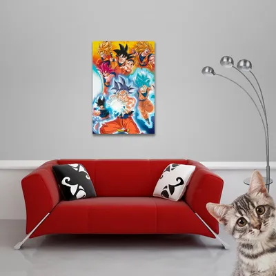Produktbild von Dragon Ball - Poster - Super - Goku + Ü-Poster
