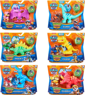 Zdjęcie produktu dla PAW Patrol PAW FGR LP Hero Pup Dino Rubble GML, 3 lat(a), Patrol złożony z psów, Wielobarwny