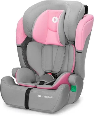 Productafbeelding van Kinderstoel auto - Kinderzitje vanaf 3 jaar - Zitverhoger - Zwart - Rugleuning