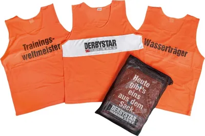 Immagine prodotto di Set di 10 camicie di marcatura DERBYSTAR, taglia senior, arancione