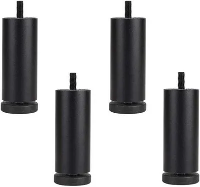 Productafbeelding van Set van 4 Aluminium Meubelpoten, Hoogteversteller 10 cm