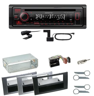 Produktbild von Kenwood KDC-BT450DAB Bluetooth DAB Einbauset für Ford Kuga Fusion Galaxy S-Max