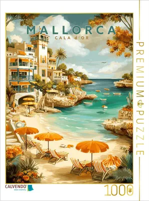 Produktbild von CALVENDO Puzzle Cala d'Or | 1000 Teile Lege-Größe 64x48cm Foto-Puzzle für glückliche Stunden