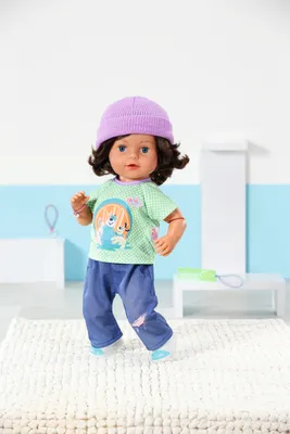 Produktbild von BABY born Sister BABY born Brother Play & Style 43cm, Babypuppe, Männlich, 4 Jahr(e), Junge/Mädchen, 430 mm, Mehrfarbig