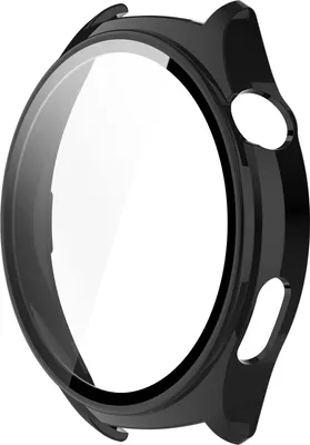 Produktbild von Etui Bizon Case + Glass Watch do Huawei Watch 4 46 mm, czarne