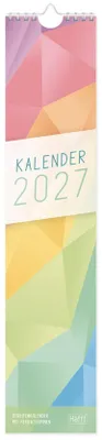 Produktbild von Streifenkalender Rainbow 2027