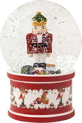 Zdjęcie produktu dla Villeroy & Boch Christmas Toys Kula śnieżna duża: Dziadek do orzechów 13x13x17cm