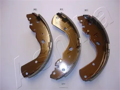 Produktbild von ASHIKA Bremsbackensatz Trommelbremse Hinten für FORD Ranger (ET) 55-03-311