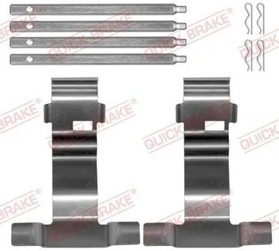 Image de Jeu d'accessoires, garniture de frein à disque QUICK BRAKE 109-0043