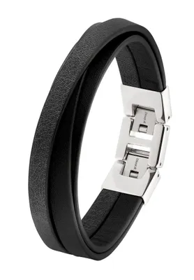 Produktbild von S.Oliver Herren Leder Armband 2037989