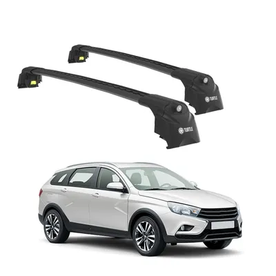 Image de TURTLE ROOF CARRIER AIR-2 , Noir LADA VESTA SW ALL 2017 - 2024 (ESTATE)