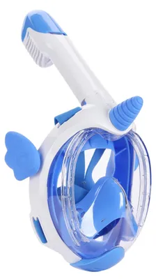 Produktbild von Schnorchelmaske für Kinder - 180° Panorama Tauchmaske - Wasserdicht und Leckfrei - Vollgesichts Schwimmmaske - Geeignet zum Schnorcheln - Größe XS