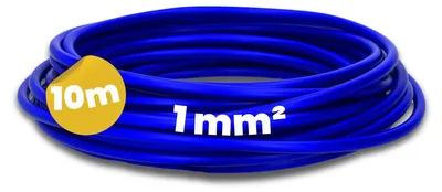 Productafbeelding van H05V-K 1 mm² Bedradingskabel, 10 m, ultramarijnblauw