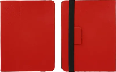 Obrázek produktu pro Flipový kryt pro 10'' tablety s funkcí stojánku a rukojetí - červený