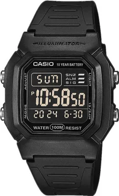 Produktbild von Casio Herrenuhr W-800H-1BVDF + BOX
