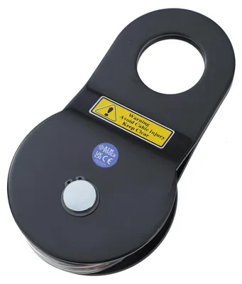 Schwerlast-Umlenkrolle 8 t, Seilrolle für Geländewagen, 1 St.