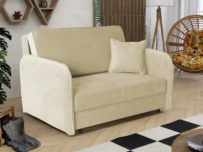 Obrázek produktu pro Dvoumístná rozkládací pohovka BELA LOFT 2 - béžová 2