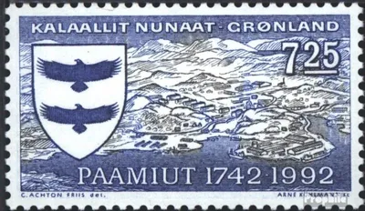 Produktbild von Briefmarken Dänemark - Grönland 1992 Mi 225 (kompl.Ausg.) postfrisch Paamiut
