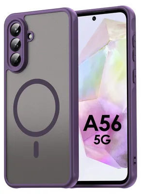 Produktbild von Handyhülle für Samsung Galaxy A56 Matt Case Schutzhülle Kratzfest Passgenau Lila