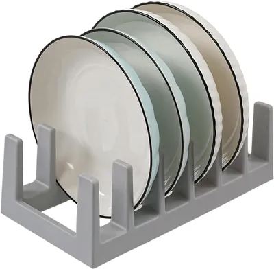 Produktbild von 6-facher Topfdeckelhalter als platzsparender Abtropfständer