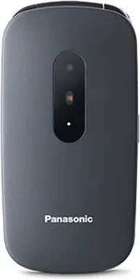 Produktbild von Panasonic KX-TU446, Klappgehäuse, Single SIM, 6,1 cm (2.4"), 320 x 240 Pixel, Bluetooth, Grau