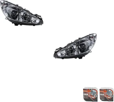 Produktbild von Scheinwerfer + Osram Night Breaker Laser passend für Peugeot 308 05/2011-Set L R 6208X6 9674039880 6206X6 9674039780 Johns
