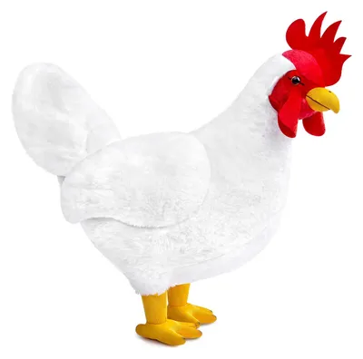 Zdjęcie produktu dla Pluszowa kura - Zabawka 40 cm - Realistyczna - Zwierzątko dla dzieci