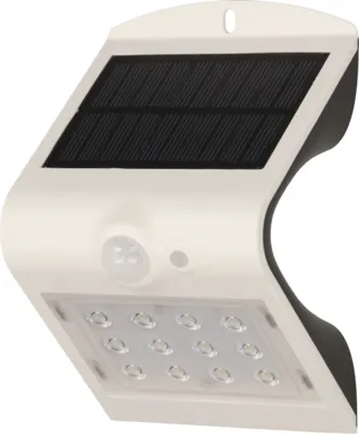 Obrázek produktu pro Solární zahradní lampa LED se soumrakovým senzorem bílá IP62