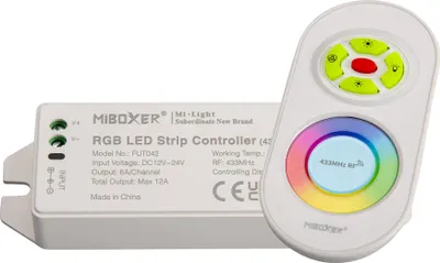 Obrázek produktu pro Milight LED bezdrátový ovladač RGB 12V/24V DC 12A pro RGB LED pásky