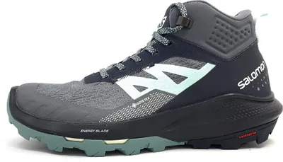 Produktbild von Salomon Out Oulse Mid GTX W Sportschuhe Damen Wanderschuhe Grau Freizeit, Schuhgröße:EUR 42 | UK 8