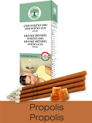 Obrázok produktu pre NaturheliX® Ušné sviečky PROPOLIS (set6)