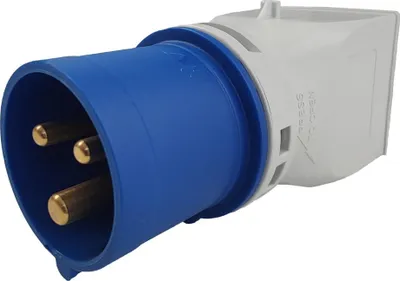 Produktbild von Marlanvil CEE Camping Adapter mit Stecker 16A auf 15A 250V Steckdose britischer Standard Stromadapter IP20 5675