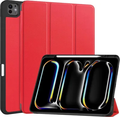 Produktbild von Bizon Case Tab Lizard Apple iPad Pro 13" 7. Generation 2024 rot