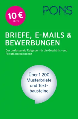 Immagine prodotto di PONS Briefe, E-Mails & Bewerbungen
